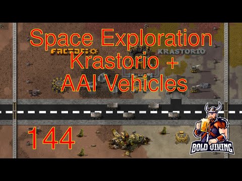 Space Exploration + Krastorio + AAI Vehicles - 144 - Energy Science 2 and optimizations!