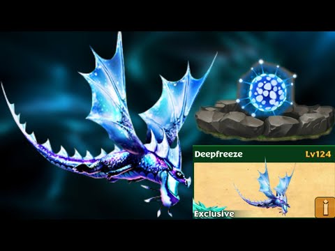 DEEPFREEZE Max Level 124 Titan Mode - New Limited Exclusive Shockjaw//Dragons Rise of Berk