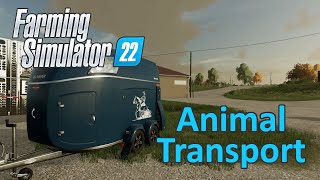 Farming Simulator 22 Tutorial | Animal Transport