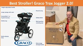 Best Stroller/Jogger - Graco Trax Jogger 2.0 Unboxing & Assembly!!!