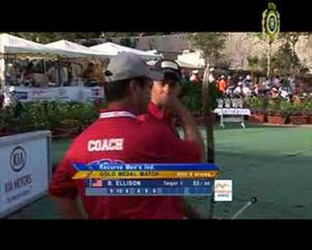 Brady Ellison v Im Dong-Hyun – recurve men’s gold | Antalya 2008 Archery World Cup stage 3