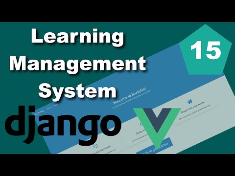 Multiple Authors - Learning Management System (LMS)  - Part 15 - Django and Vue Tutorial thumbnail