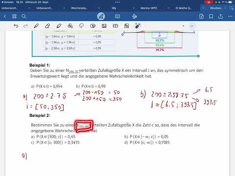 Sigmaregeln der Normalverteilung