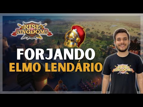 FORJANDO ELMO LENDÁRIO DE INFANTARIA | SERÁ QUE VEIO ESPECIALIZAÇÃO? - RISE OF KINGDOMS