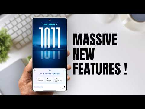 MASSIVE NEW FEATURES Arriving on Samsung Galaxy Phones !