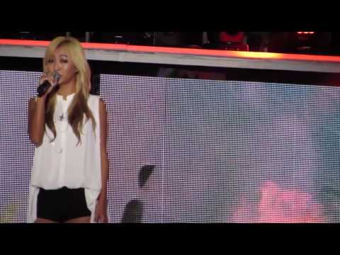 To J J에게 Sistar Hyolyn 씨스타 효린 Live @ Sangam MBC Concert 상암시대