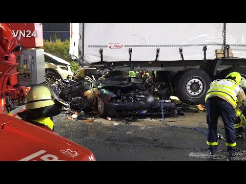 28.04.2020 - VN24 - three people killed in serious accident on A2 motorway