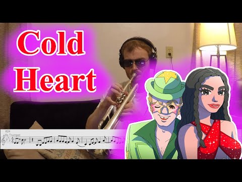 Cold Heart (PNAU Remix) - Dua Lipa and Elton John (Trumpet Cover)