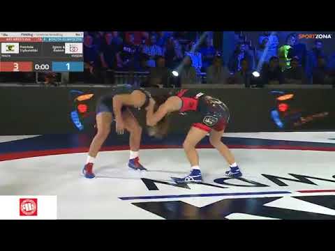 #7 Tkach Yuliya AKS WRESTLING vs Yusein Taybe BORUTA OLIMPIJCZYK