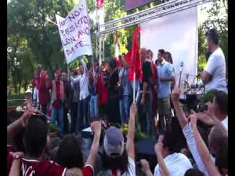 Promozione  del Perugia in C2 - Festa allo Stadio Curi 8 maggio 2011