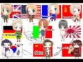 hata futte parade hetalia ending 2 