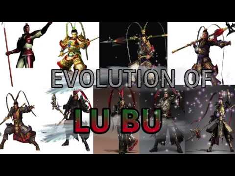 Evolution of Lu Bu from DW1 to 9