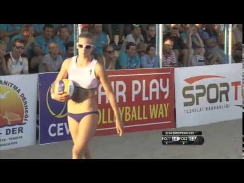 European Championship U22 Baran/Gruszczynska - Kociolek/Strag FINAL III set