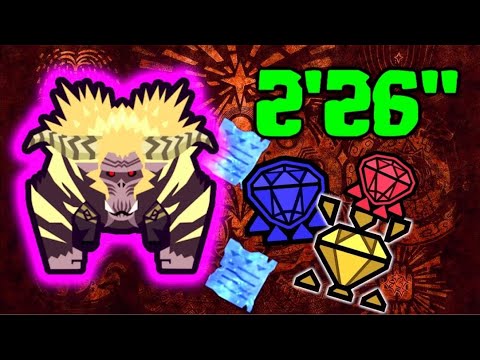 Tempered Furious Rajang in 2'26'' | Fast Astral Melding Tickets & Decos | MHW Iceborne