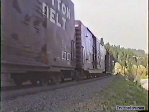 Classic Railroad Series 648 - Southern Pacific 7404 West at Divide, OR May 1, 1991