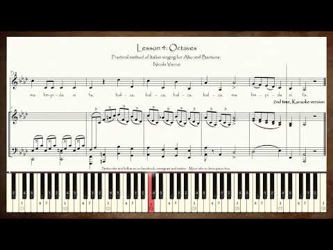 Vaccai 7 (Quell'onda che ruina) - Lá sustenido Maior