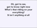 Modest Mouse - Gravity Rides Everything (Lyrics)
