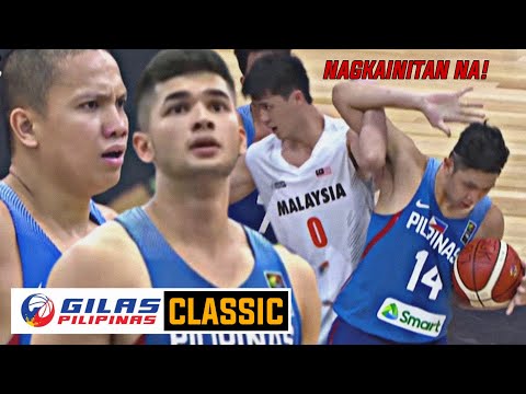 GILAS CLASSIC: Gilas Pilipinas vs Malaysia / MALAYSIA GUSTO PA DAYAIN ANG GILAS, AYUN TINAMBAKAN!