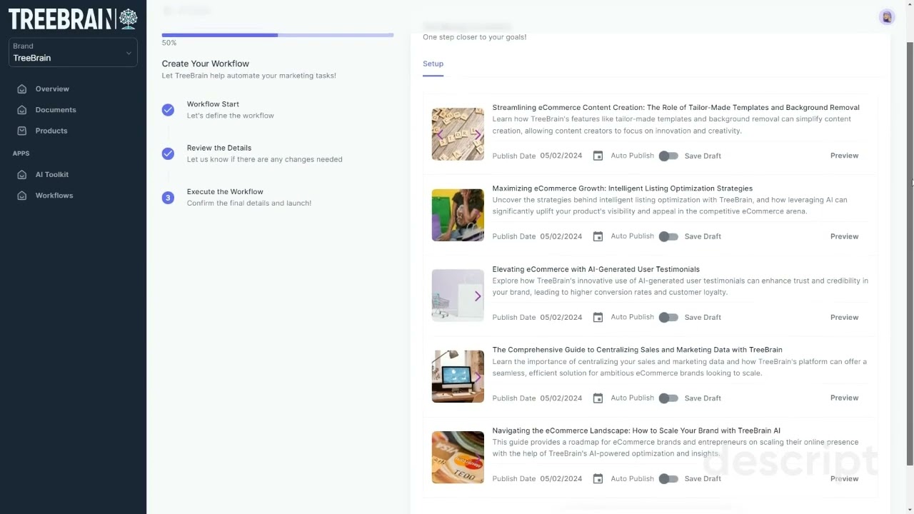 TreeBrain.ai tutorial