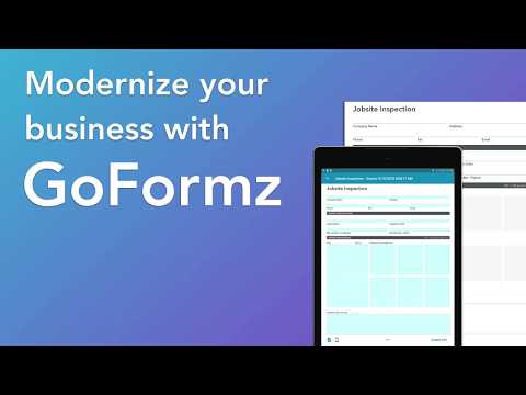 GoFormz Mobile Forms & Reports Video