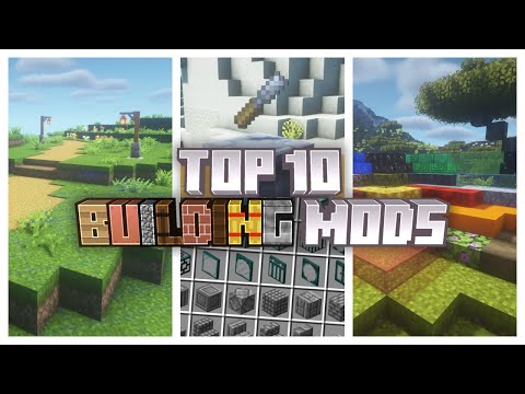 Top 10 BUILDING Mods for Minecraft!