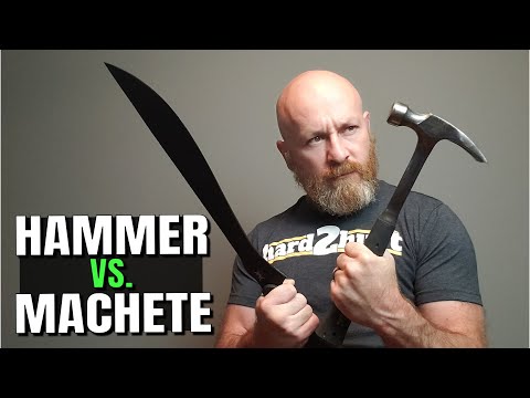 Which is Better for Self Defense? Hammer vs. Machete | Sneak Peek at Hammer Grappling Techniques