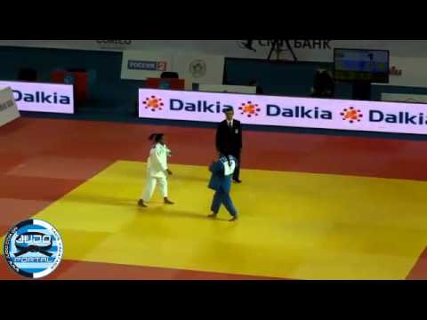 Judo Grand Slam Moscow 2012 Semifinal -52kg  MIRANDA Erika (BRA)-VALEMTIM (BRA)