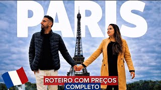Paris não é cara - viajar sem planejamento é