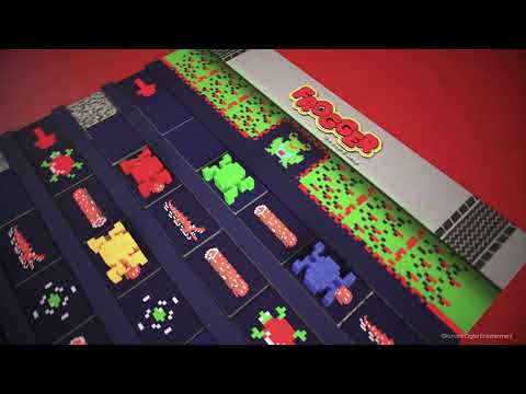 Frogger the Board Game, For 2–4 Players Ages 8 and Up