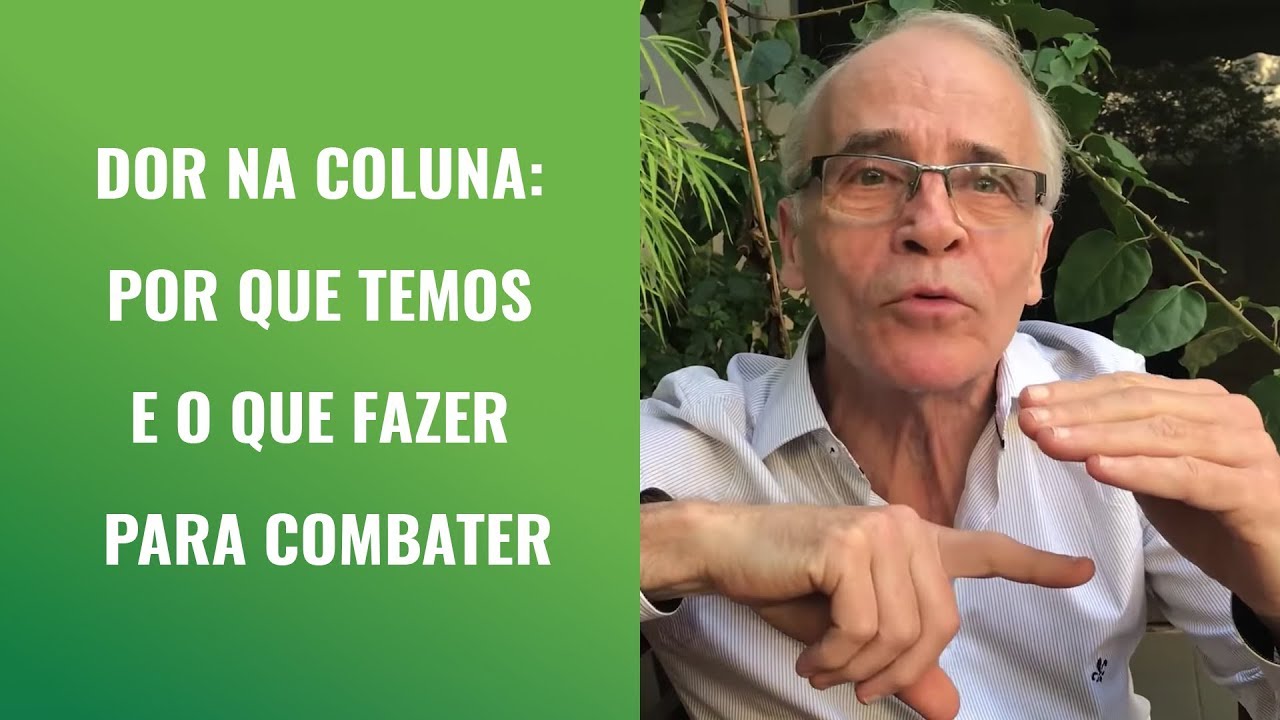 Dor na coluna: por que temos e o que fazer para combater
