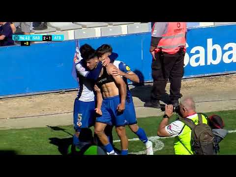 RESUM | CE Sabadell 3-2 At Balears | J8 Segona Federació