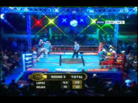 Ruben LOPEZ vs Roberto ROJAS - Full Fight - Pelea Completa