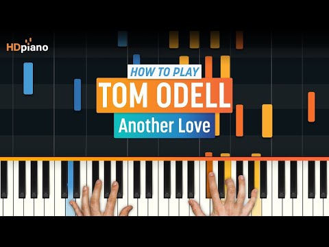 How to Play "Another Love" Easy Piano Tutorial by HDpiano (Tom Odell)