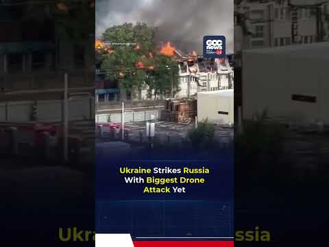 Ukraine Strikes Moscow With Largest Drone Attack Yet | Moscow Airports Shut Down