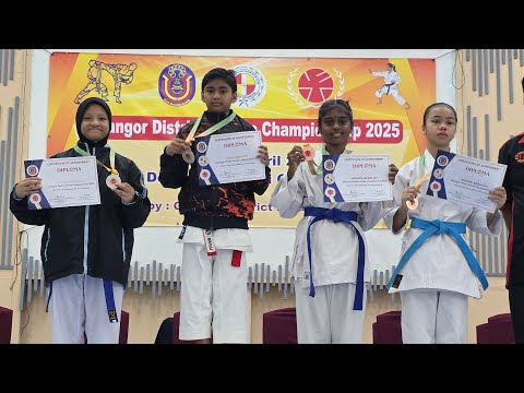 Selangor District Karate Championship 2025 (Kata) Final Bout