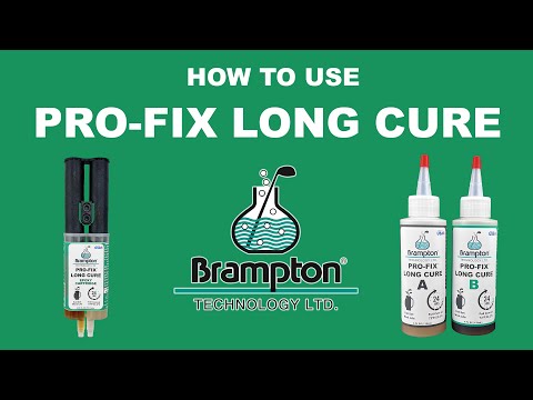 How to Use Brampton PRO-FIX Long Cure Golf Epoxy