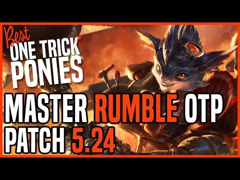 Patch 5.24 Rumble Top OTP - Matchup: Teemo - Ranked Master EUW