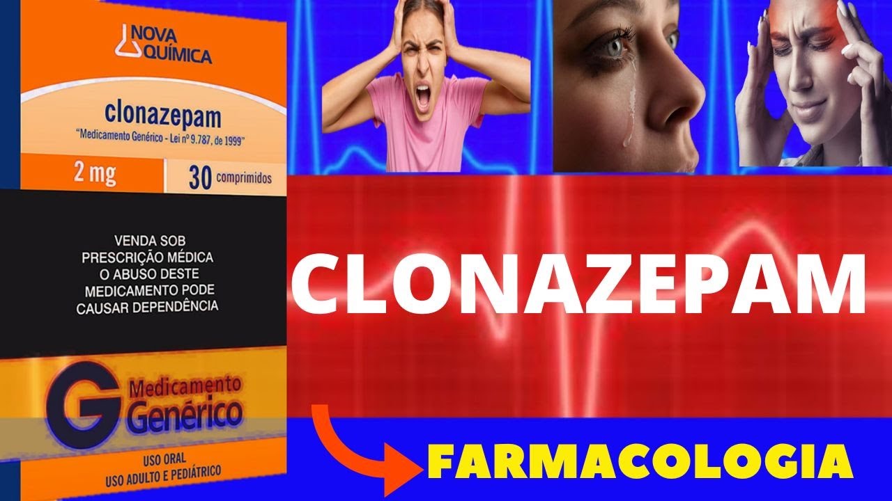 CLONAZEPAM (RIVOTRIL) - PARA QUE SERVE, COMO TOMAR, COMO FUNCIONA, EFEITOS COLATERAIS - RIVOTRIL