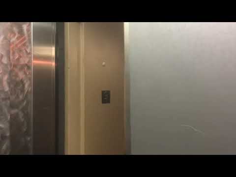 Vintage Westinghouse traction main elevators - Amberson Towers - Shadyside, Pittsburgh, PA