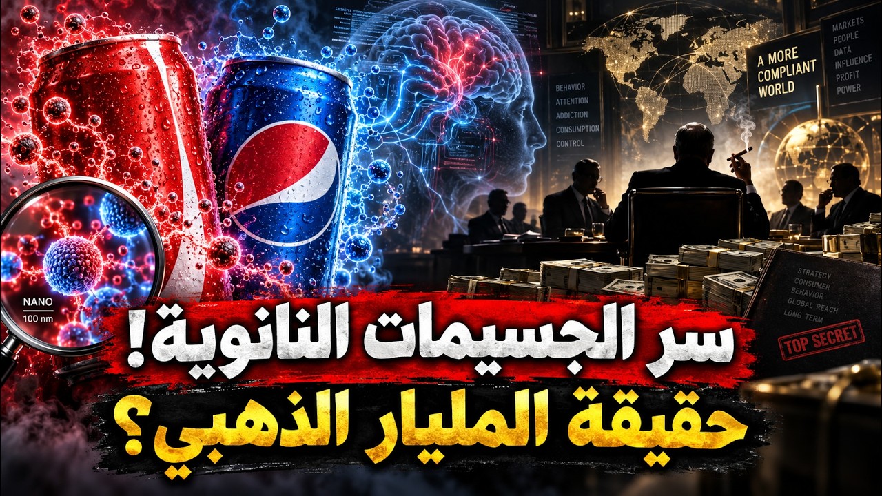 كاكولا وبيبسي وخطة المليار الذهبي .. مواد تتحكم في عقلك وتتخلص من الفقراء