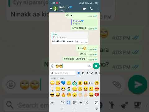 Cute Mallu Chats with GF😍