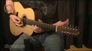 Andrew Ellis, Don Ross cover on ellis small 12 string guitar