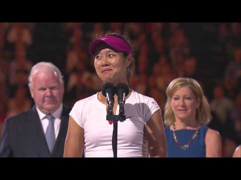 Video: Li Na's hilarious on-court speech after winning the Australian Open