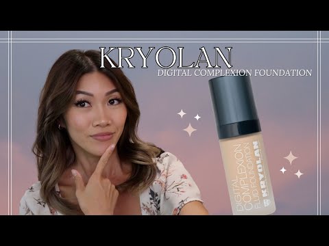 Kryolan Digital Complexion Foundation FULL DAY WEAR TEST | Nadia Ngo