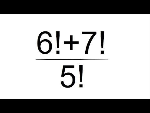 CÓMO OPERAR UNA FRACCIÓN CON FACTORIALES. Matemáticas Básicas