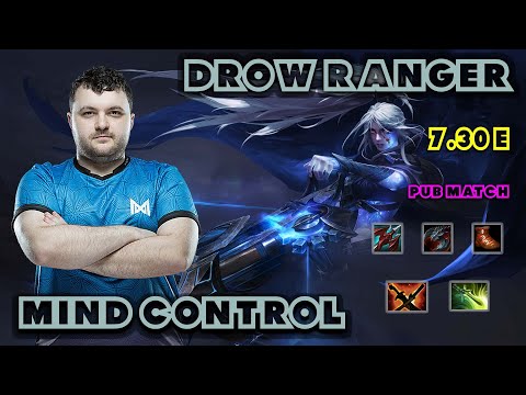 Mind Control | Nigma Galaxy | Drow Ranger | Pub Match | 7.30 E | META | player view | full game
