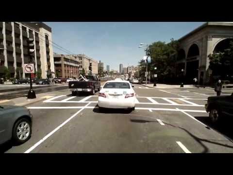 Scootin' in Boston - East on Route 20, South on Brookline Avenue