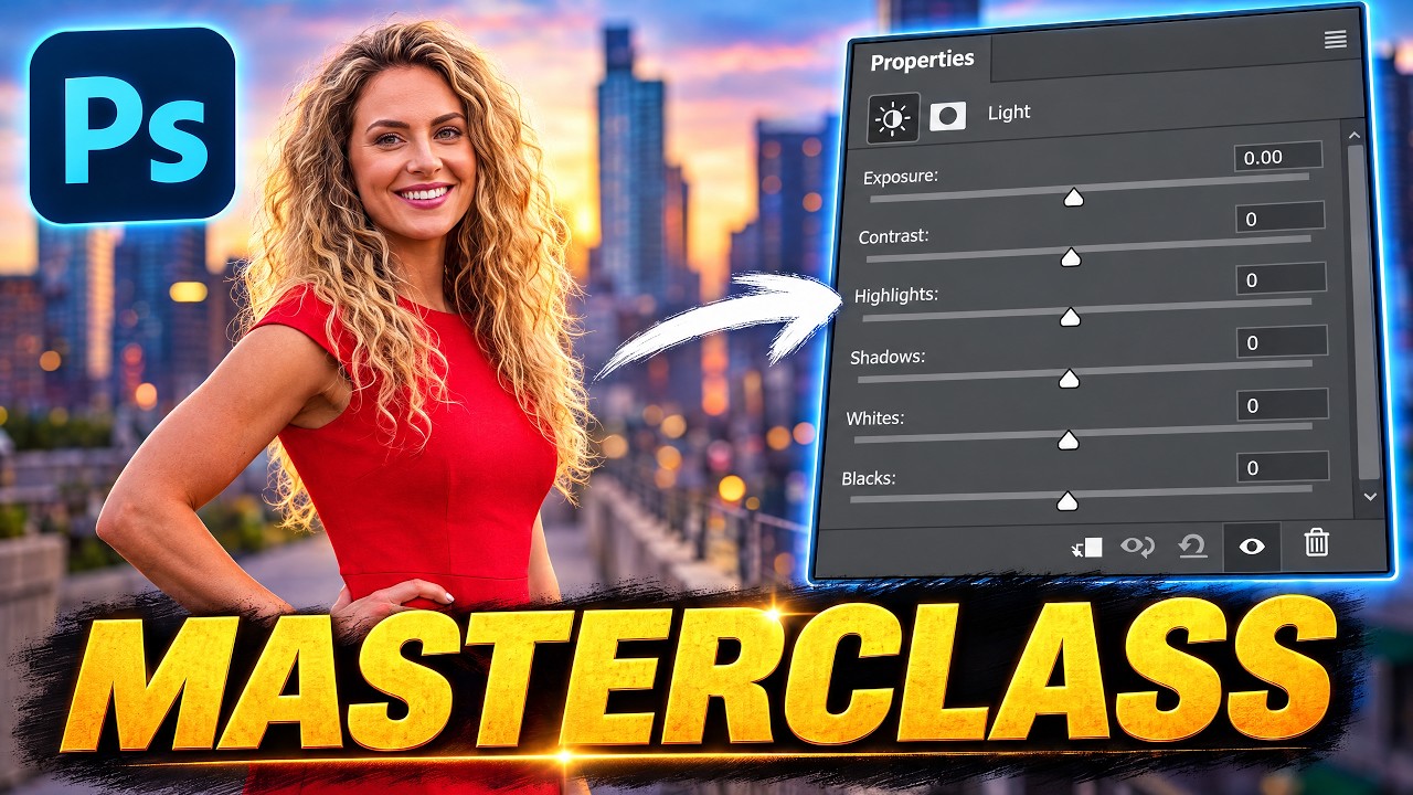 Photoshop's NEW Light Adjustment Layer is NOT Broken!