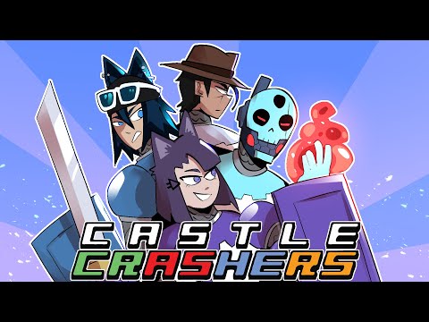 a chaotic playthrough of Castle Crashers (ft. woops and the boiz)