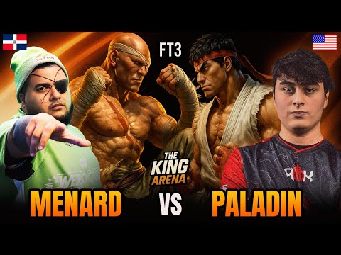🔥INSANE FT3 ▰ MENARD (Sagat) vs PALADIN (Ryu) ▰ Street Fighter 6 | High-Level Set 🔥